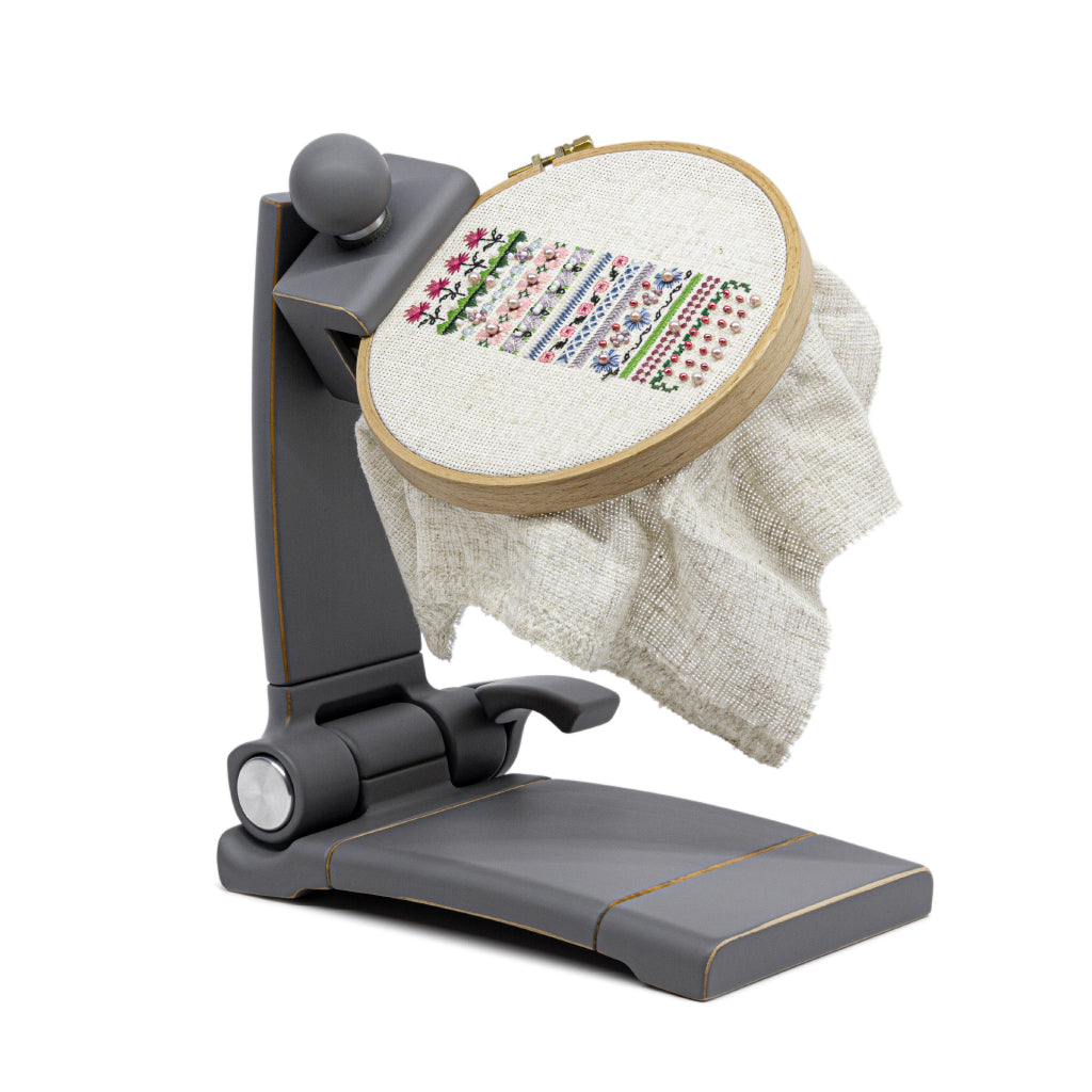 Cross Stitch Stand Modern - Gray