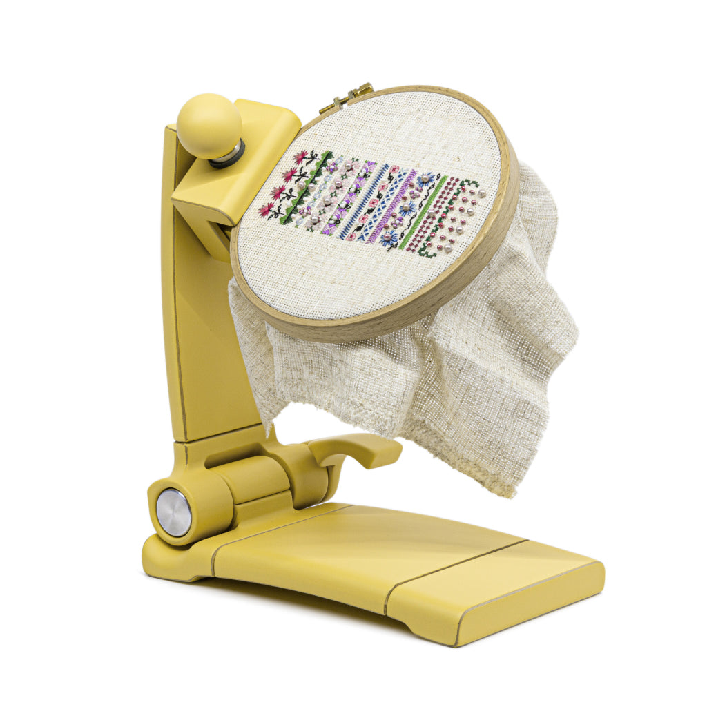Cross Stitch Stand Modern - Yellow